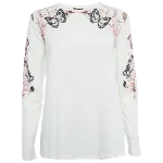 White Cotton Roberto Cavalli Top