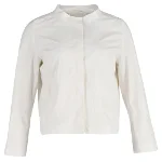 White Silk Jil Sander Jacket