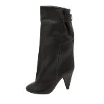 Black Leather Isabel Marant Boots