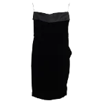 Black Velvet Yves Saint Laurent Dress