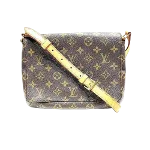 Brown Canvas Louis Vuitton Musette Tango