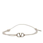 Silver Fabric Valentino Bracelet