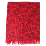 Red Cashmere Valentino Scarf