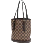 Brown Canvas Louis Vuitton Marais