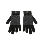 Black Canvas Louis Vuitton Gloves