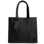 Black Leather Louis Vuitton Tote 