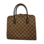 Brown Canvas Louis Vuitton Triana