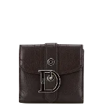 Brown Leather Dior Wallet