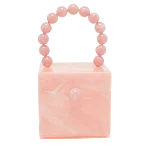 Pink Fabric Cult Gaia Handbag