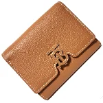 Beige Leather Burberry Wallet