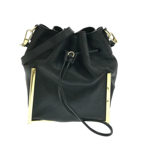 Black Leather  Phillip Lim Shoulder Bag