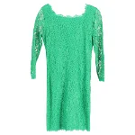 Green Fabric Diane Von Furstenberg Dress