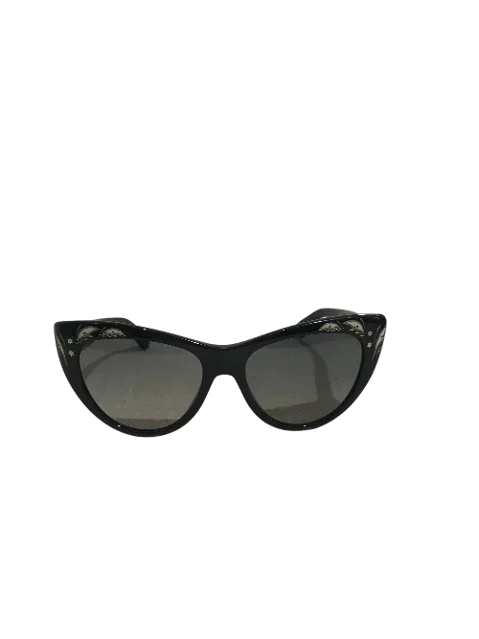 Black Fabric Gucci Sunglasses