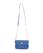 Blue Leather Marc Jacobs Shoulder Bag