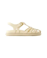 White Leather Marni Sandals