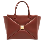 Red Leather Valentino Tote