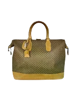 Beige Canvas AGL Handbag