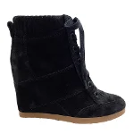 Black Suede Veronica Beard Boot