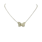 Gold Metal Van Cleef & Arpels Necklace