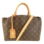 Brown Canvas Louis Vuitton Petit Palais