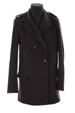 Purple Wool The Kooples Coat