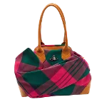 Multicolor Canvas Vivenne Westwood Shoulder Bag