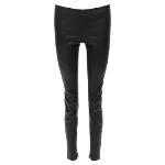 Black Leather Vince Pants