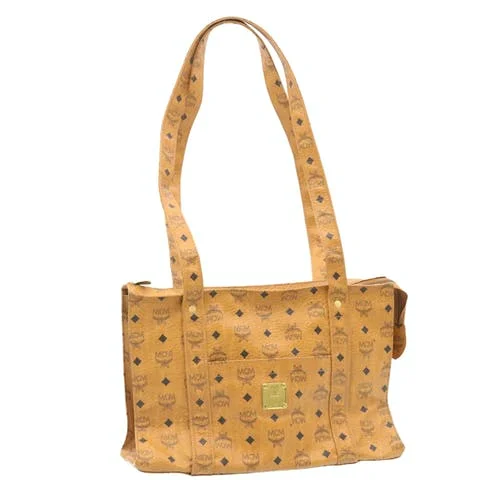 Brown Leather MCM Tote