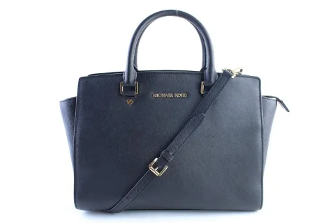 Black Fabric Michael Kors Handbag