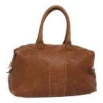 Brown Leather Yves Saint Laurent Travel Bag