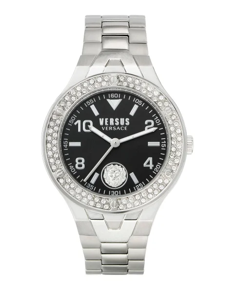Silver Stainless Steel Versace Watch