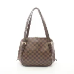 Brown Canvas Louis Vuitton Damier Ebene Bastille