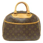 Brown Canvas Louis Vuitton Trouville