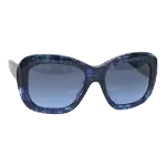 Navy Glass Chanel Sunglasses