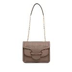 Brown Leather Alexander McQueen Shoulder Bag