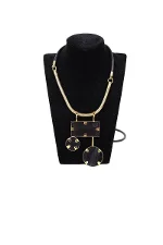 Gold Metal Marni Necklace