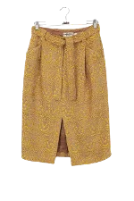 Yellow Polyester Essentiel Antwerp Skirt
