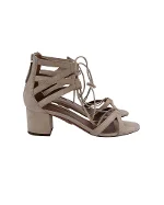 Beige Suede Altzurra Sandals