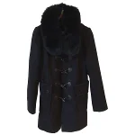 Black Wool Pinko Coat