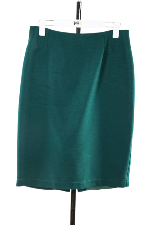 Green Cotton Mugler Skirt