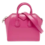 Pink Leather Givenchy Antigona