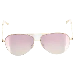 Pink Metal Victoria Beckham Sunglasses