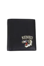 Black Leather Kenzo Wallet