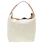 White Leather Carolina Herrera Handbag