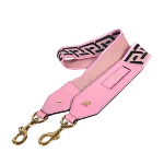 Pink Canvas Versace Shoulder Strap