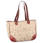 Beige Canvas Loewe Tote