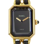 Black Metal Chanel Watch