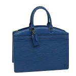 Blue Leather Louis Vuitton Riviera