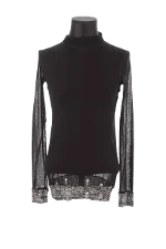 Black Fabric Jean Paul Gaultier Top