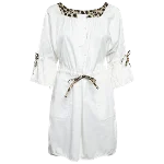 White Cotton Just Cavalli Dress